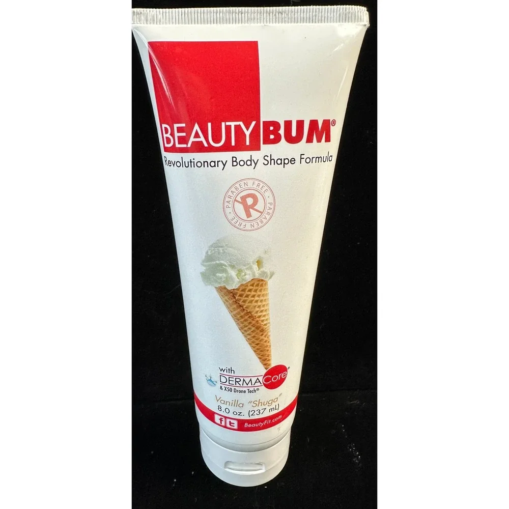 BeautyBum Revolutionary Body‎ Shape Formula Vanilla Shuga 8oz Toning Cream